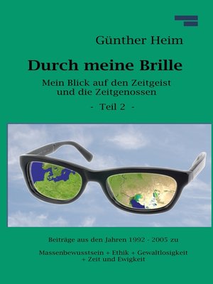 cover image of Durch meine Brille Teil2